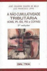 Capa de A não cumulatividade dos tributária - José Eduardo Soares de Melo; Luiz Francisco Lippo