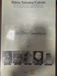 Capa de Breves Notas Genealógicas - Dário Teixeira Cotrim