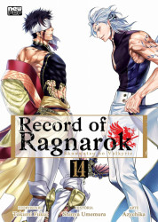 Capa de Record of Ragnarok volume 14 - Azychika; Shinya Umemura; Takumi Fukui