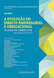 Capa de A EVOLUÇÃO DO DIREITO EMPRESARIAL E OBRIGACIONAL - 18 ANOS DO CODIGO CIVIL - SOCIETÁRIO - HENRIQUE BARBOSA & JORGE CESA FERREIRA DA SILVA