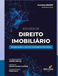 Capa de ESTUDOS DE DIREITO IMOBILIÁRIO - HOMENAGEM A SYLVIO CAPANEMA DE SOUZA - ANDRE ABELHA