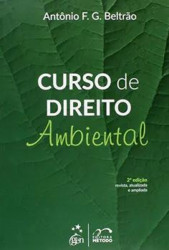 Capa de CURSO DE DIREITO AMBIENTAL - ANTONIO F. G. BELTRÃO