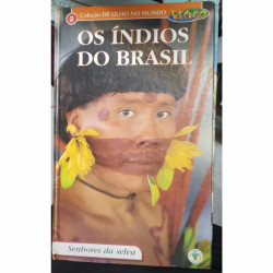 Capa de Os Índios do Brasil - Elvira de Oliveira