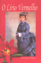 Capa de O Lírio Vermelho - Anatole France