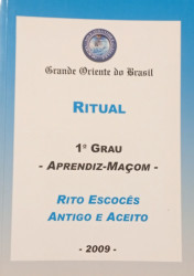 Capa de Ritual Aprendiz Maçom - Rito Escocês Antigo e Aceito - GOB - GOB