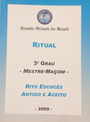 Capa de Ritual Mestre Maçom - Rito Escocês Antigo e Aceito - GOB - GOB