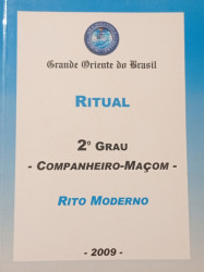 Capa de Ritual Companheiro Maçom - Rito Moderno - GOB - GOB