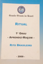 Capa de Ritual Aprendiz Maçom - Rito Brasileiro - GOB - GOB