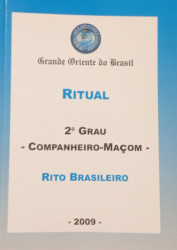 Capa de Ritual Companheiro Maçom - Rito Brasileiro - GOB - GOB