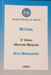 Capa de Ritual Mestre Maçom - Rito Brasileiro - GOB - GOB