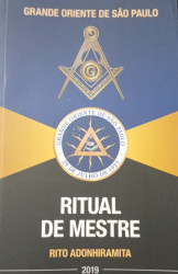 Capa de Ritual de Mestre - Rito Adonhiramita- GOSP - GOSP