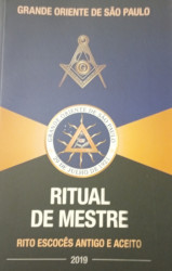 Capa de Ritual de Mestre - Rito Escocês Antigo e Aceito - GOSP - GOSP