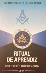 Capa de Ritual de Aprendiz - Rito Escocês Antigo e Aceito - GOSP - GOSP