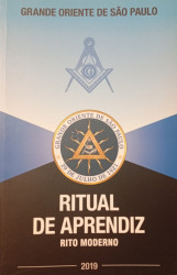 Capa de Ritual de Aprendiz - Rito Moderno - GOSP - GOSP