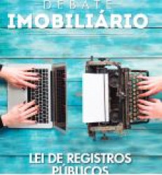 Capa de Revista debate imobiliário - 
