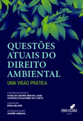 Capa de Questões atuais do direito ambiental - Marcos André Bruxel e Mateus Stallivieri
