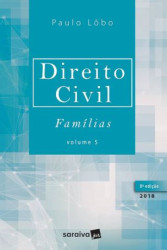 Capa de Direito Civil - Famílias - Paulo Lôbo