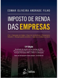 Capa de IMPOSTO DE RENDA DAS EMPRESAS - ED 13 - EDMAR OLIVEIRA ANDRADE FILHO