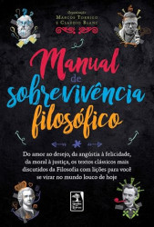 Capa de Manual sobrevivência filosófica - Marcos Torrigo; Claudio Blanc