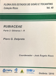 Capa de Flora dos Estados de Goiás e Tocantins - Piero G. Delprete