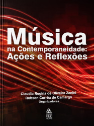 Capa de Músicas na Contemporaneidade - Claudia Regina de Oliveira Zanini; Robson Corrêa de Camargo
