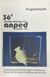 Capa de Reunião da Anped - Anped