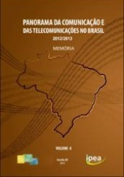 Capa de Panorama da Comunicação e das Telecomunicações no Brasil - João Claúdio Garcia R. Lima; José Marques de Melo