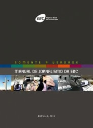 Capa de Manual de Jornalismo da EBC - 