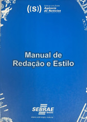 Capa de Manual de Redação e Estilo - SEBRAE