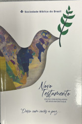 Capa de Novo Testamento - Sociedade Bíblica do Brasil