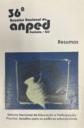Capa de 36ª Reunião Nacional da Anped - Anped