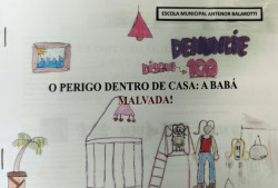 Capa de O Perigo Dentro de Casa: A Babá Malvada! - (E.M. Antenor Balarotti)