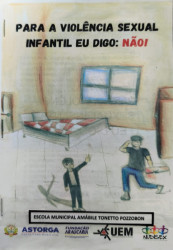 Capa de Para a Violência Sexual Infantil Eu Digo: Não! - (E.M. Amábile T. Pozzobon)