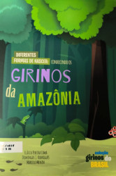 Capa de Girinos da Amazônia - Marcelo Menin, Domingos de Jesus Rodrigues e Flávia Pereira Lima.