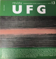 Capa de Revista UFG nº 13 - Universidade Federal de Goiás