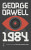 Capa do livro 1984 de George Orwell.