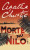 Capa do livro Morte no Nilo de Agatha Christie.