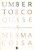 Capa do livro Quase a mesma coisa de Umberto Eco.