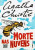 Capa do livro Morte nas nuvens de Agatha Christie.