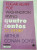 Capa do livro Quatro contos