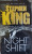 Capa do livro Night shift de Stephen King.