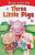 Capa do livro Theree little pigs