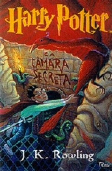 Capa de Harry Potter e a câmara secreta - J. K. Rowling