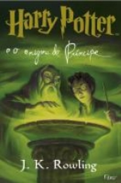 Capa de Harry Potter e o enigma do príncipe - J. K. Rowling