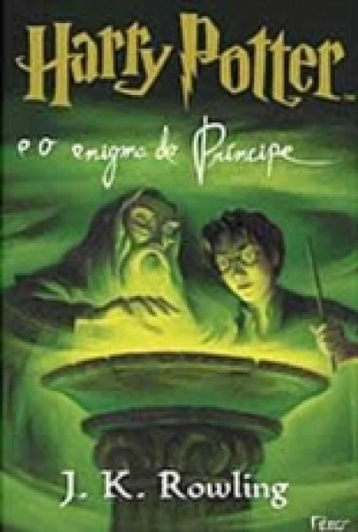 Capa de Harry Potter e o enigma do príncipe - J. K. Rowling