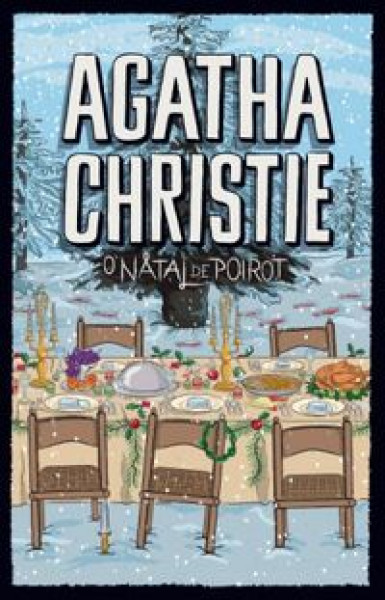 Capa de O natal de Poirot - Agatha Christie