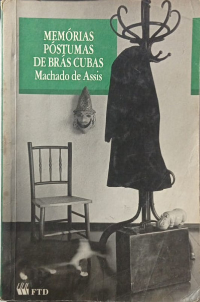 Capa de Memórias póstumas de Brás Cubas - Machado de Assis