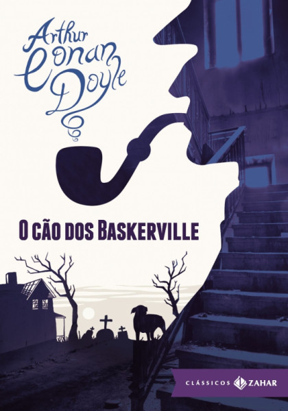 Capa de O cão dos Baskervilles - Arthur Conan Doyle