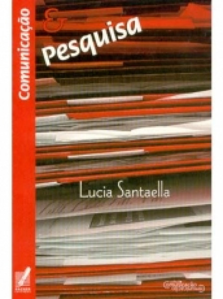 Capa de Comunicação e pesquisa - Lucia Santaella