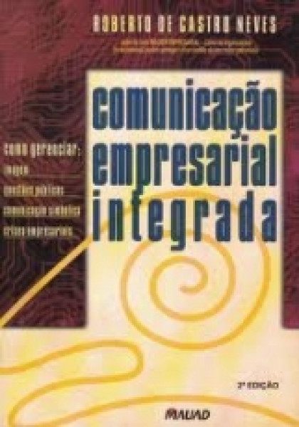 Capa de Comunicação empresarial integrada - Roberto de Castro Neves